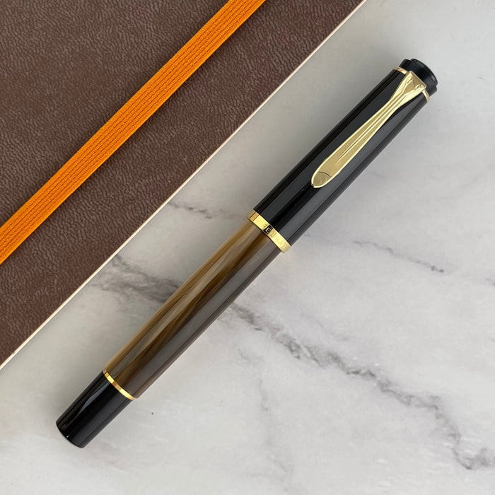 Pelikan Classic M200 Fountain Pen -  Brown Marble