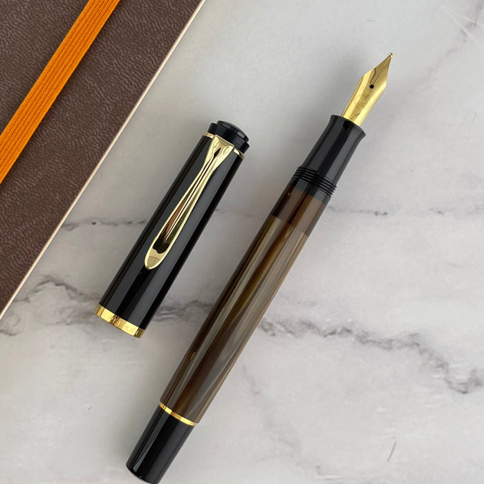 Pelikan Classic M200 Fountain Pen -  Brown Marble