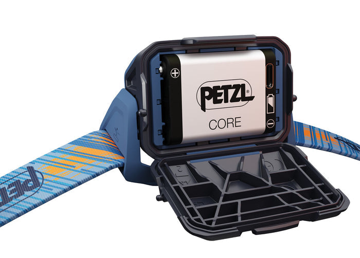 Petzl Aria 2R RGB 625 Lumens Lightweight LED Headtorch - Blue