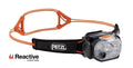 Petzl Swift RL 1200 Lumens Lightweight LED Headtorch - Black/Orange