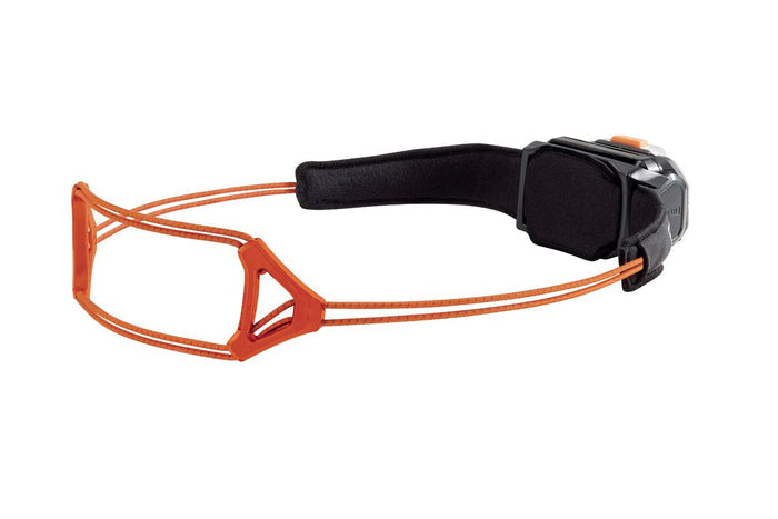 Petzl Swift RL 1200 Lumens Lightweight LED Headtorch - Black/Orange