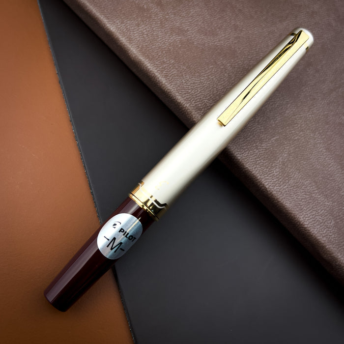 Pilot E95s Fountain Pen - Burgundy | Atlas Stationers.