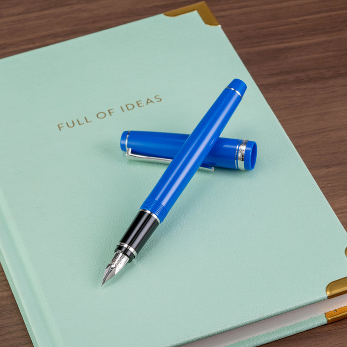 Pilot Falcon Fountain Pen - Blue | Atlas Stationers.