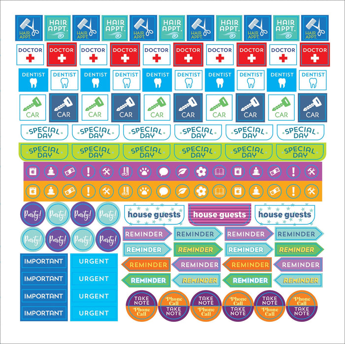 Atlas Stationers - Plan It Sticker Book - Stickers - Image 2