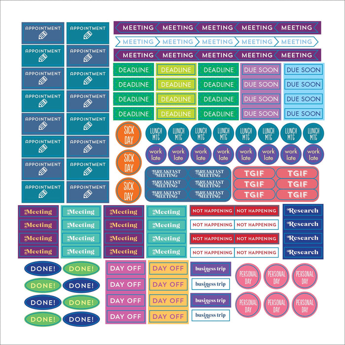 Atlas Stationers - Plan It Sticker Book - Stickers - Image 4