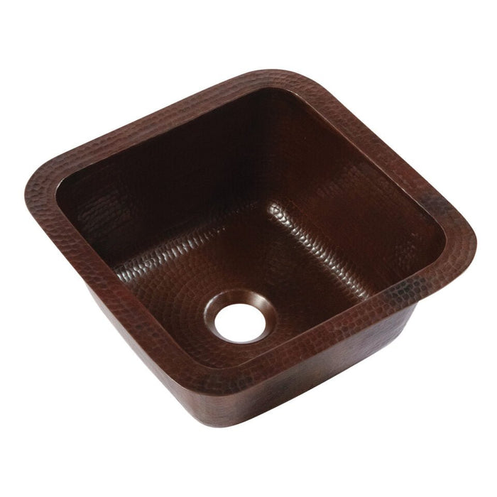 Pollock 12" Undermount Copper Bathroom Sink