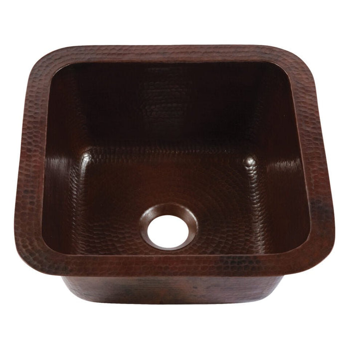 Pollock 12" Undermount Copper Bathroom Sink