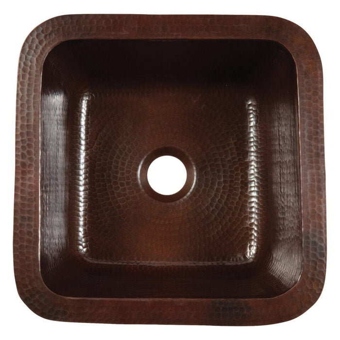 Pollock 12" Undermount Copper Bathroom Sink