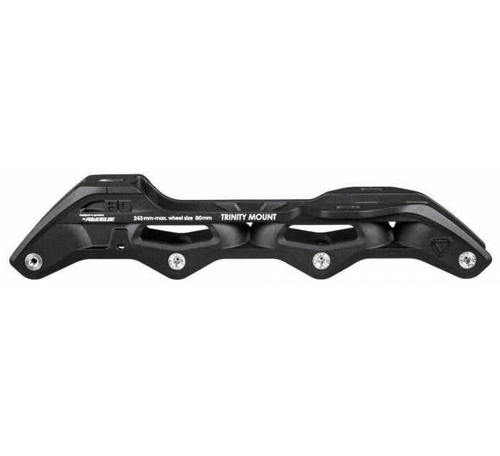 Powerslide Elite Casted AL 4x80 Trinity Frame - Inlinex