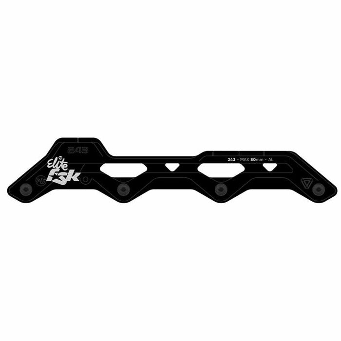 Powerslide Elite FSK cast AL 243/4x80 Black, TRI Frame - Inlinex