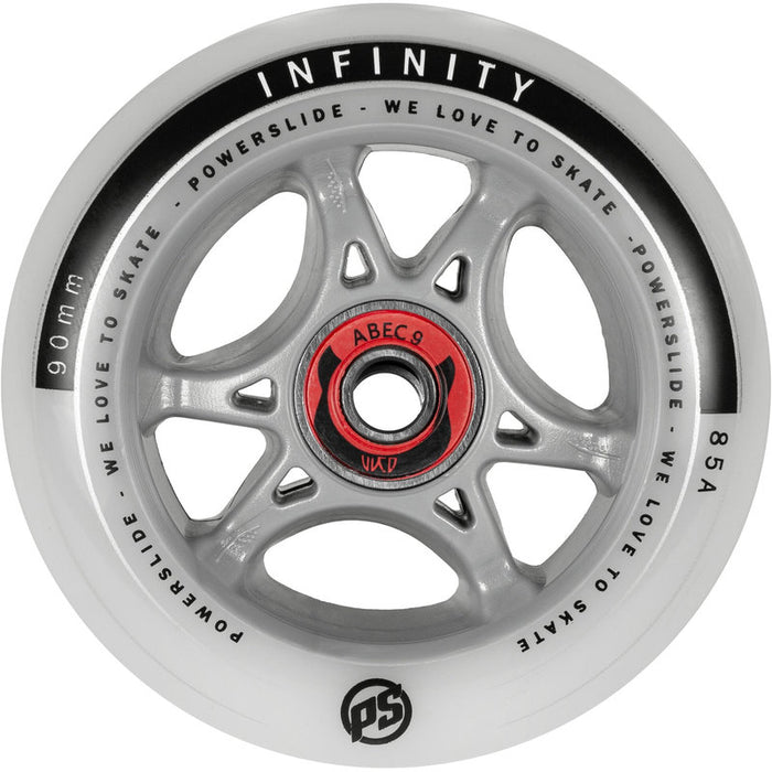 Powerslide Infinity 90 RTR ABEC9/Spacer, 4-pack