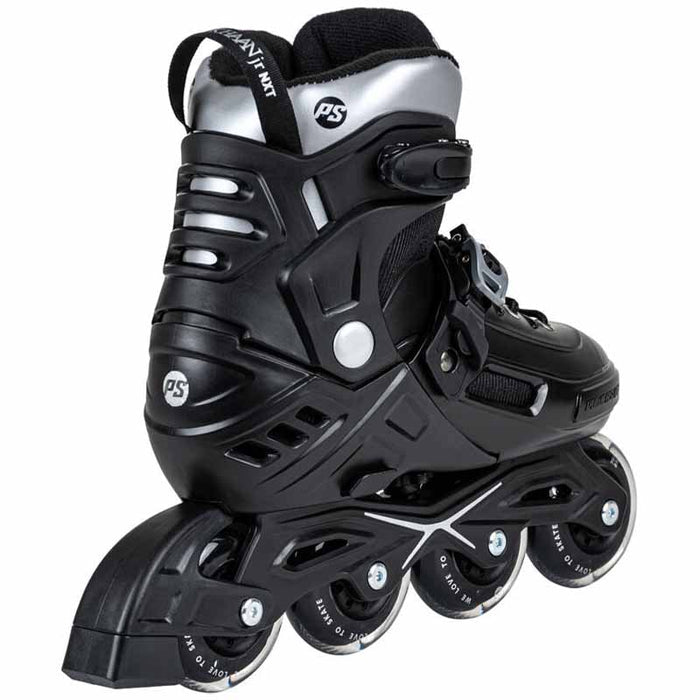 Powerslide Khaan Junior NXT Black Kids Skates - Inlinex