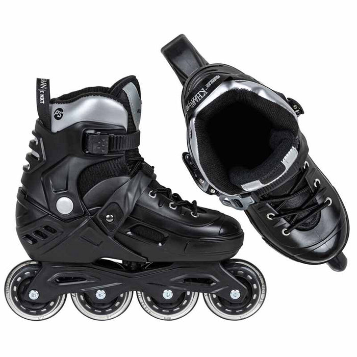 Powerslide Khaan Junior NXT Black Kids Skates - Inlinex