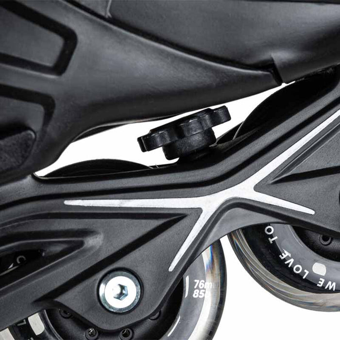 Powerslide Khaan Junior NXT Black Kids Skates - Inlinex