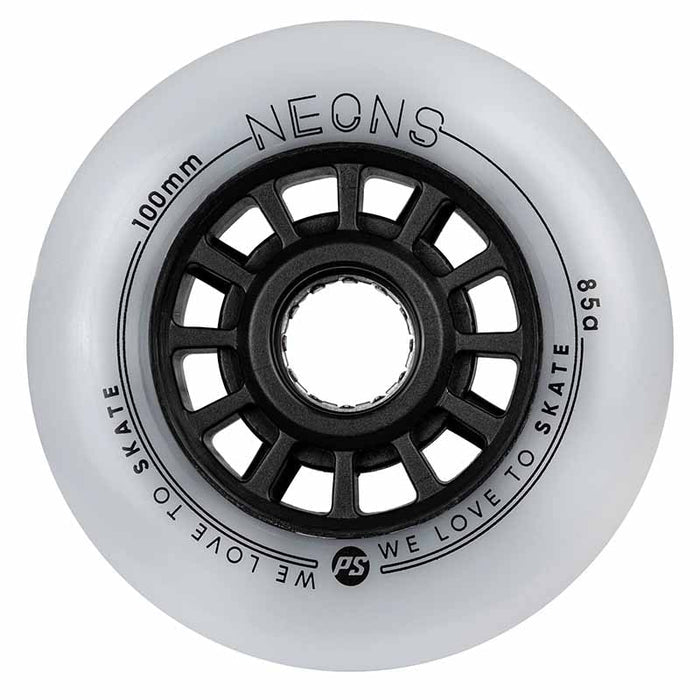 Powerslide Neons 100mm LED Wheels - Inlinex