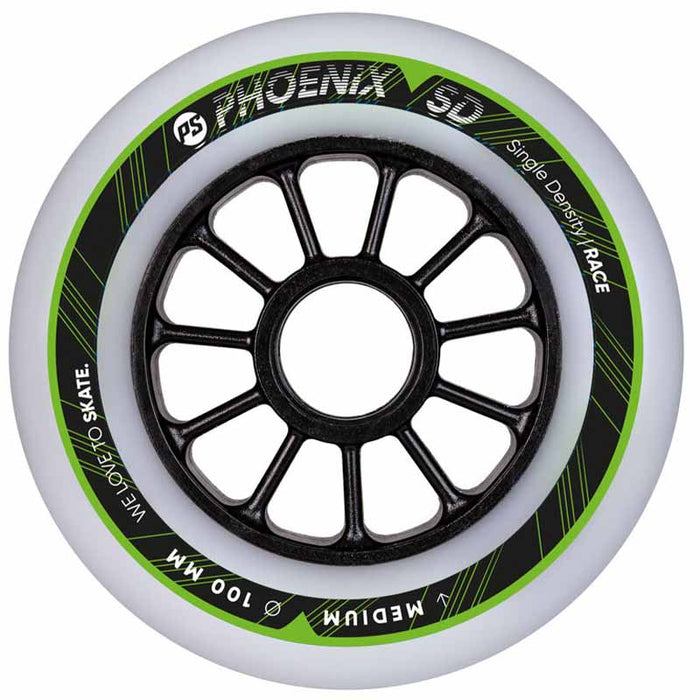 Powerslide Phoenix 100mm SD Medium Wheels - Inlinex