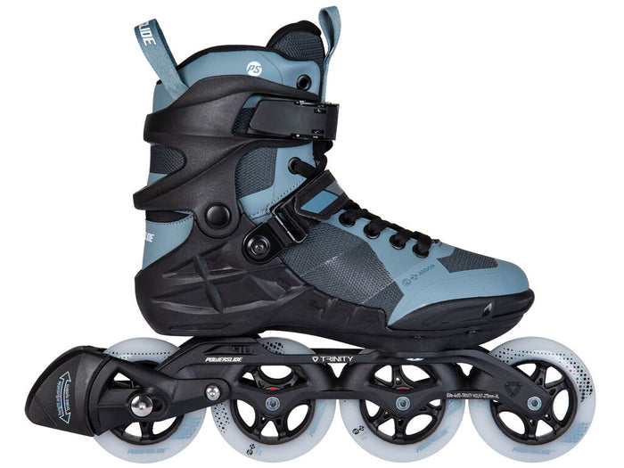 Powerslide Phuzion Argon Grey 90 Skates - Inlinex