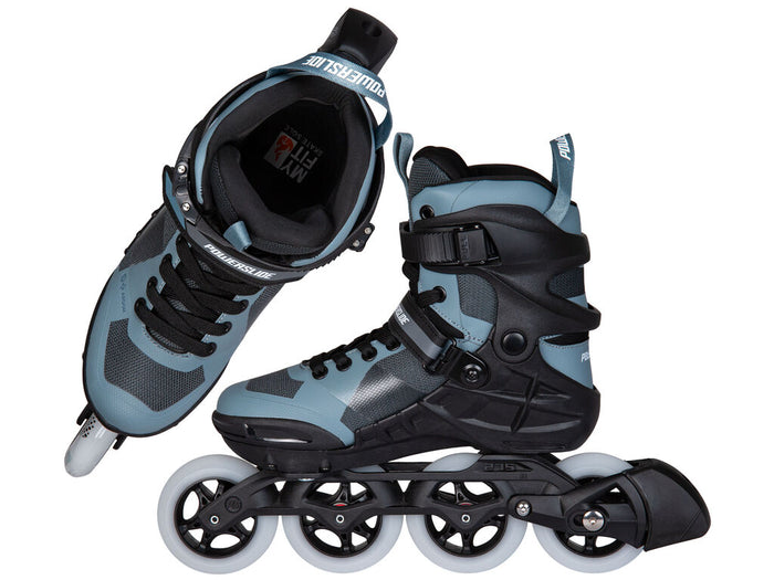 Powerslide Phuzion Argon Grey 90 Skates - Inlinex