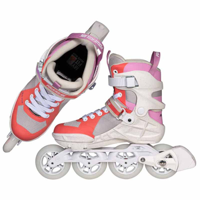 Powerslide Phuzion Argon Peach 90 Women Skates - Inlinex