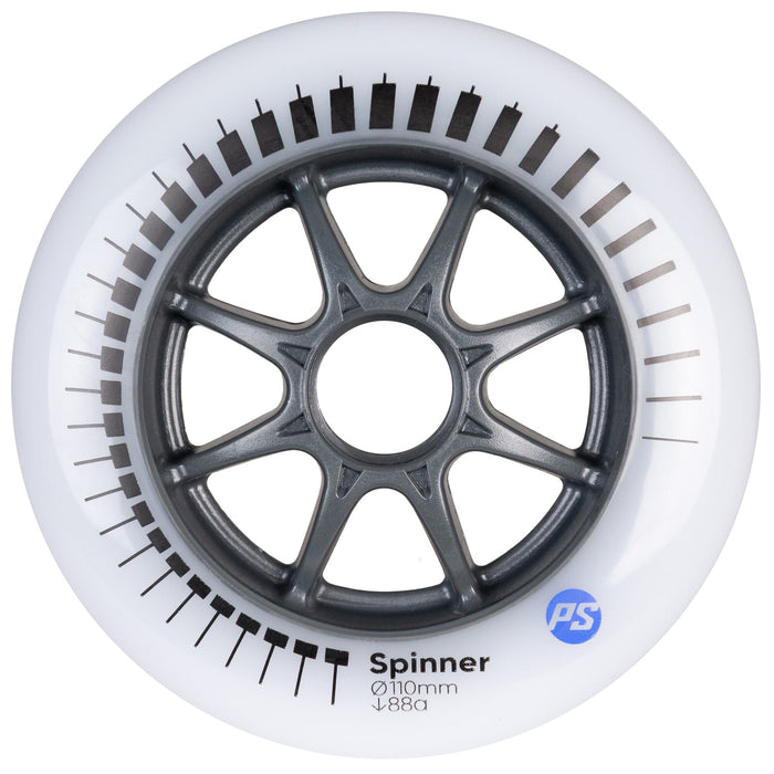Powerslide Spinner 110mm 88A White (3-Pack)