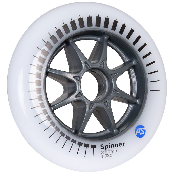 Powerslide Spinner 110mm 88A White (3-Pack)