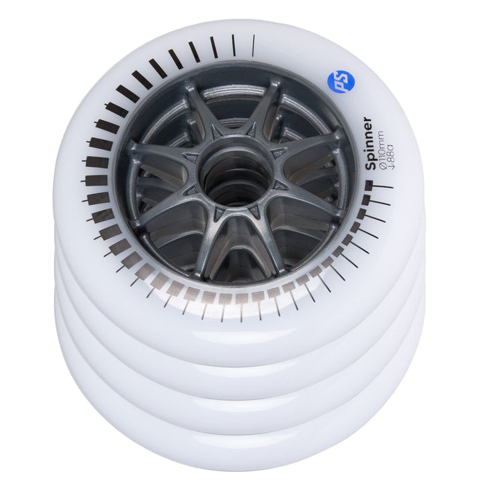Powerslide Spinner 110mm 88A White (3-Pack)