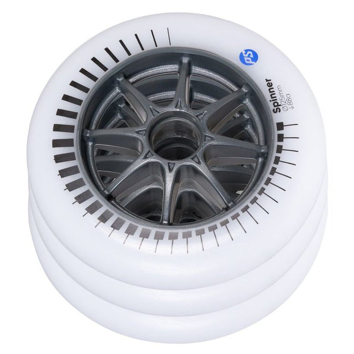 Powerslide Spinner 125/88A White, 3-pack - Inlinex