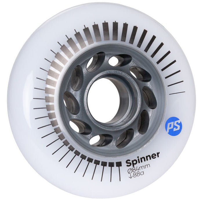 Powerslide Spinner 84/88A White Wheels