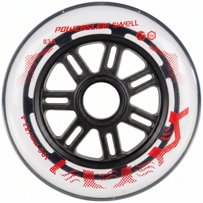 Powerslide Swell HR 100mm/86A Wheels (Pack of 6)