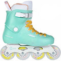 Powerslide Zoom Baby Blue 80 Skates - Inlinex