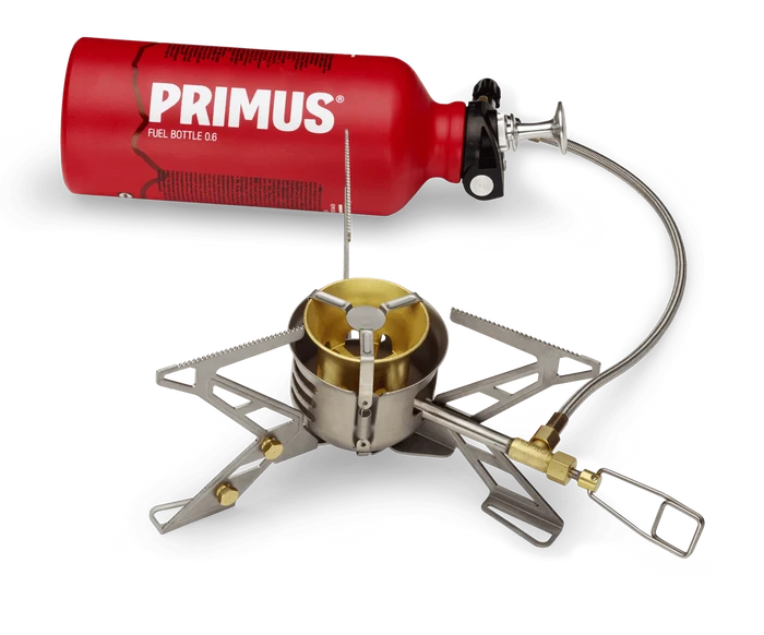 Primus Omnifuel Backpacking Stove including Bottle and Pouch