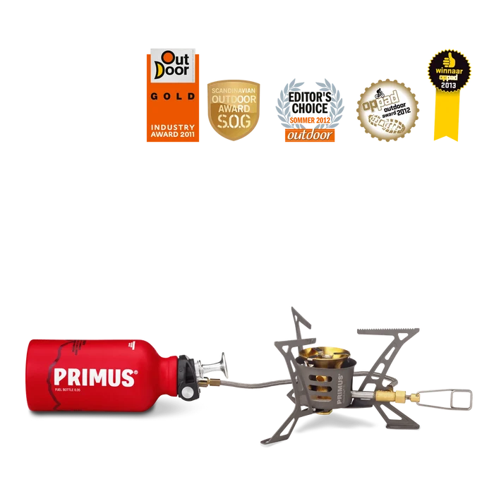 Primus Omnilite TI including Fuel Bottle and Pouch
