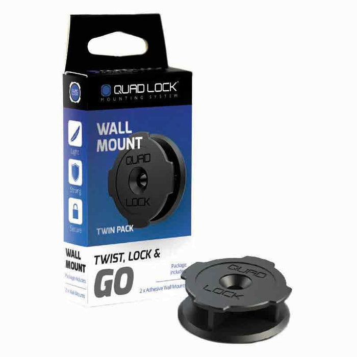 Quad Lock Adhesive Wall Mount - Inlinex
