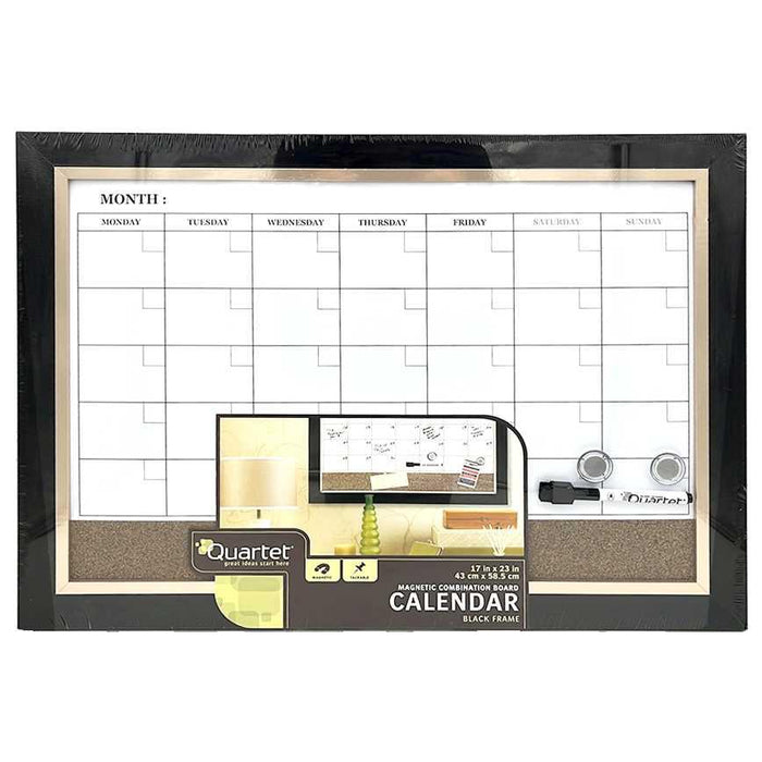 Quartet Calendar Combo Board 17" x 23"
