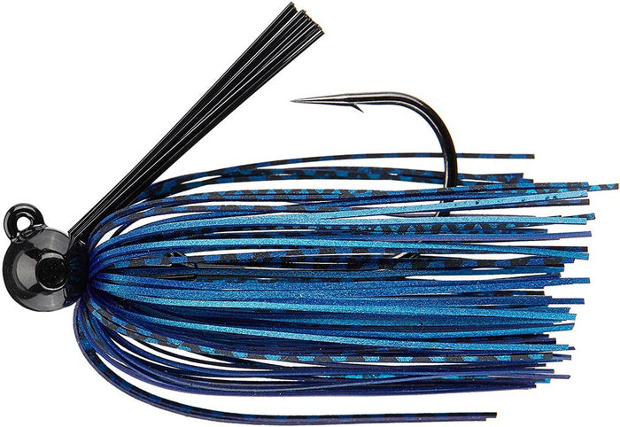 Queen Tackle Tungsten Hammerhead Football Jig - Blue Grape