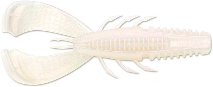 Rapala Crush City Cleanup Craw 3.5 Inch - 7 Pack - Albino Pearl