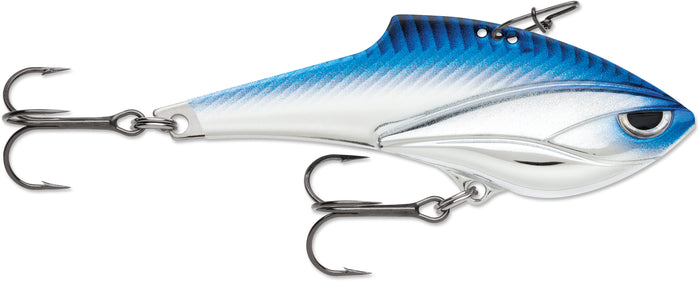 Rapala Rippin' Blade: Blade Bait - 2 3/4 Inch Chrome Blue