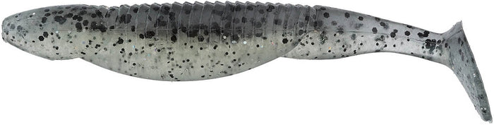 Reaction Innovations Little Dipper 3 1/2 inch Soft Paddle Tail Swimbait 9 pack - Bad Shad Green