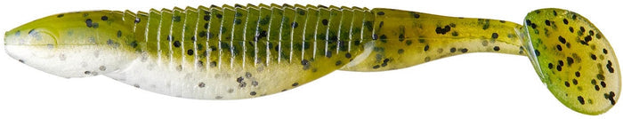 Reaction Innovations Little Dipper 3 1/2 inch Soft Paddle Tail Swimbait 9 pack - Bullfrog