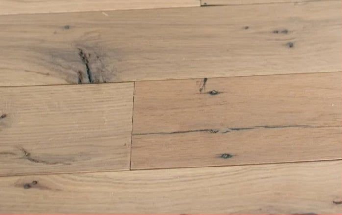 Reclaimed Engineered Industrial White Oak Flooring-Clean Face