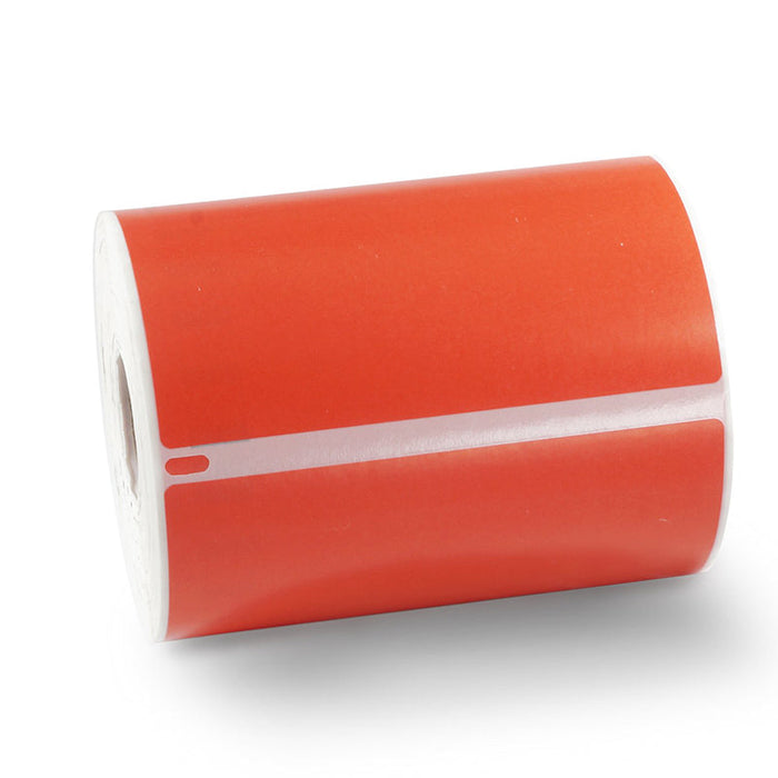 Red Dymo 4x6 Shipping Label