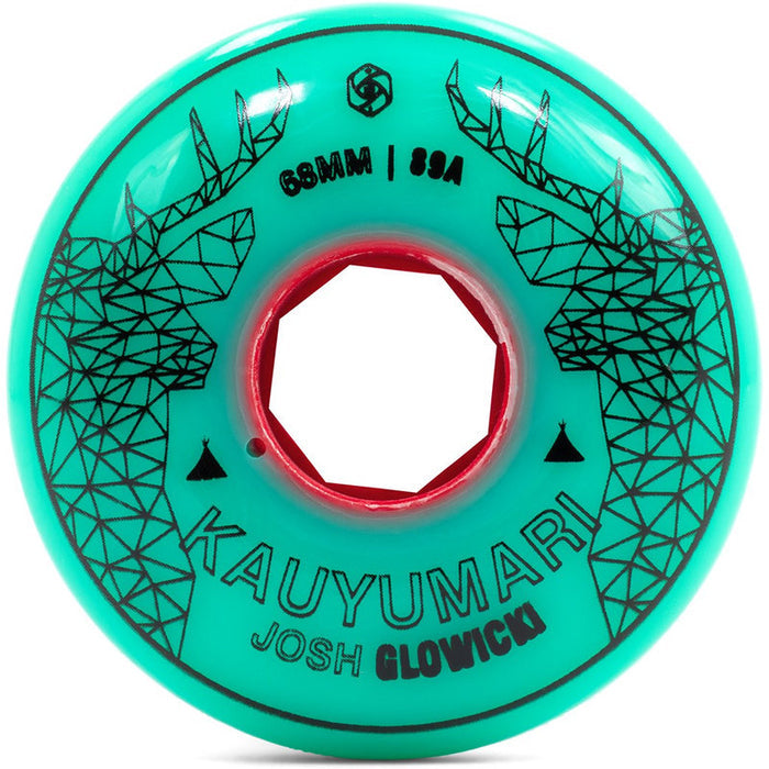 Red Eye Animal Glowicki 68mm 90A Wheels animal glowicki 68mm 90a front