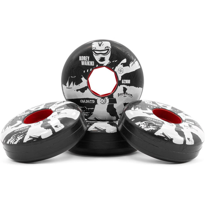 Red Eye Childhood Waikiki 62mm 89A Wheels childhood wiakiki 62mm 89a stack 2