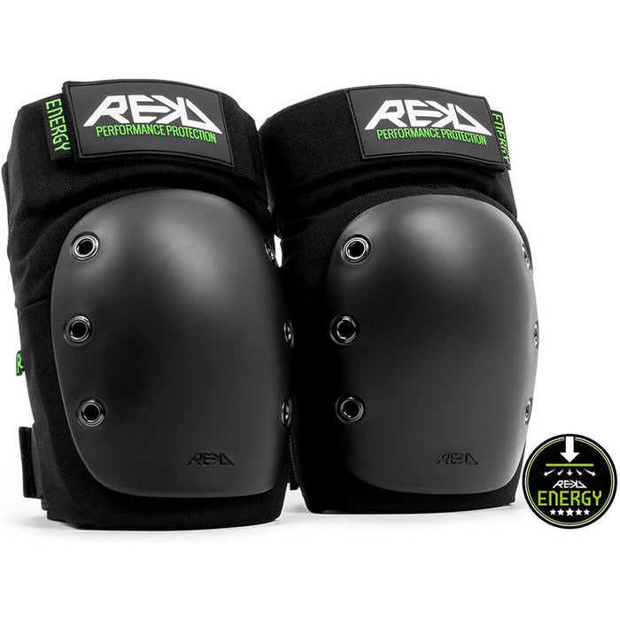 REKD Energy Ramp Knee Pads black energy ramp knee pads black main