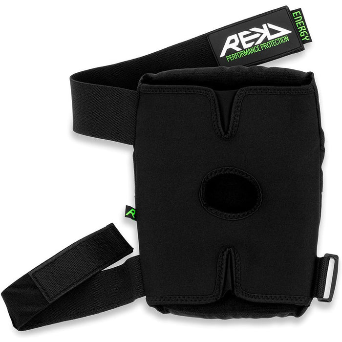 REKD Energy Ramp Knee Pads black energy ramp knee pads black back unstrapped