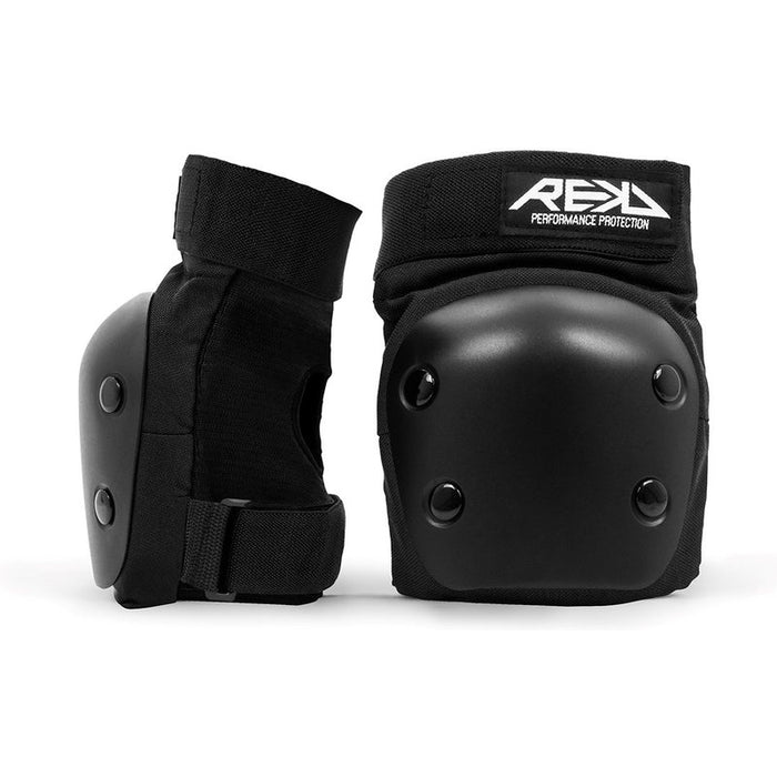 REKD Heavy Duty Triple Pad Set black heavy duty pad set black elbow pads pair