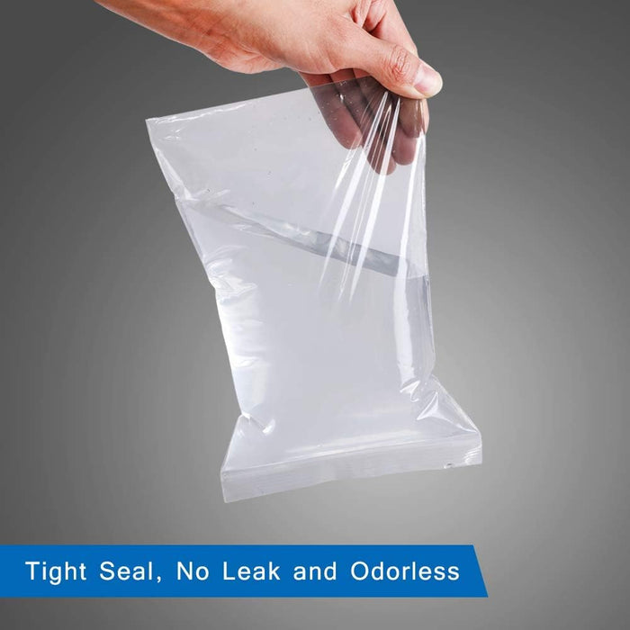 Resealable Plastic Zip Lock Bags Medium Size Variety Pack