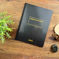 Rhodia Composition Book - Lined 160 sheets - 7 1/2 x 9 3/4 - Black Cover