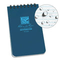 Rite in the Rain Top Spiral Bound Pocket Notepad No.235 - White Blue 3" x 5"