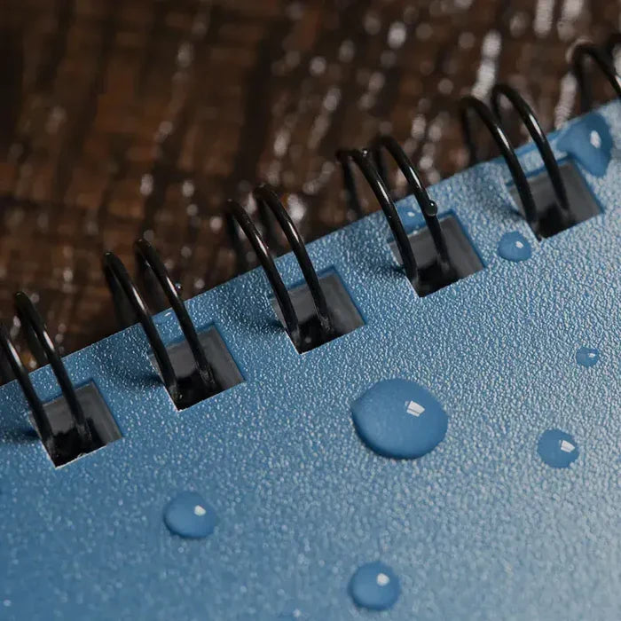 Rite in the Rain Top Spiral Bound Pocket Notepad No.235 - White Blue 3" x 5"